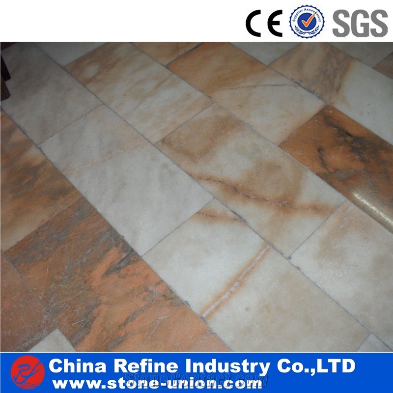 Sunset Glow Red Marble Tiles & Slabs & Skirting