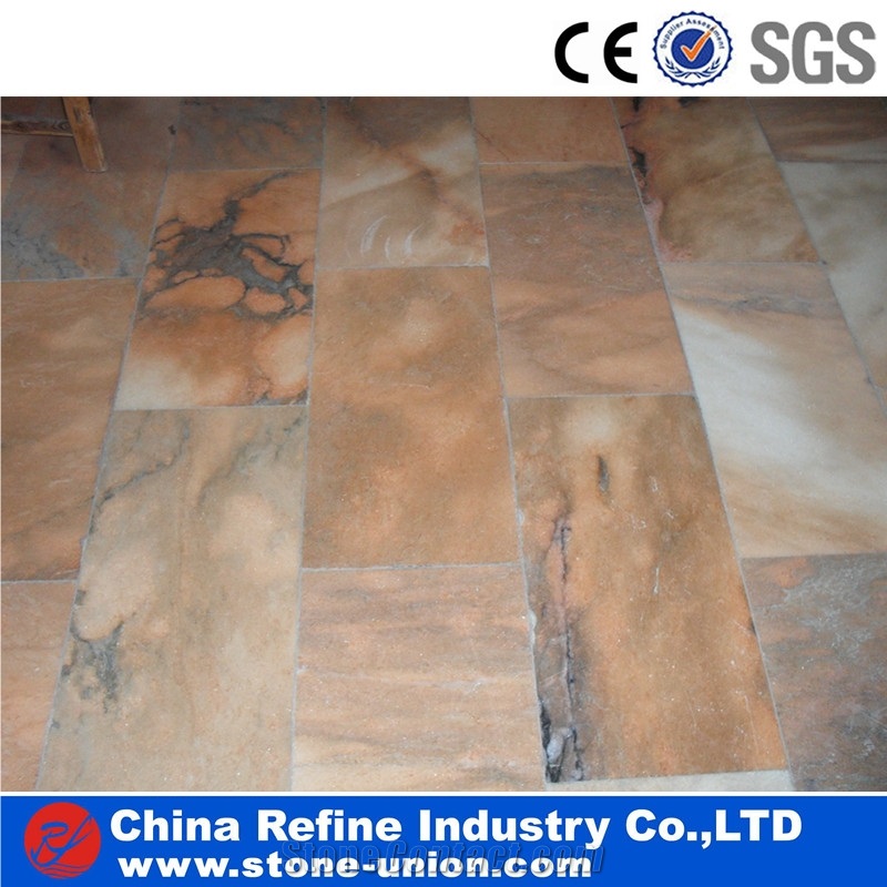 Sunset Glow Red Marble Tiles & Slabs & Skirting
