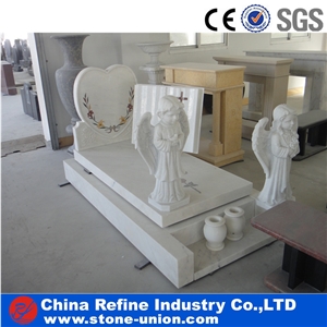 Tiger Skin Yellow Granite Monument & Tombstones