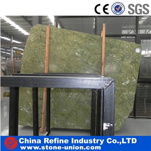 Verde Jade Ming Green Dandong Marble Slabs Tiles