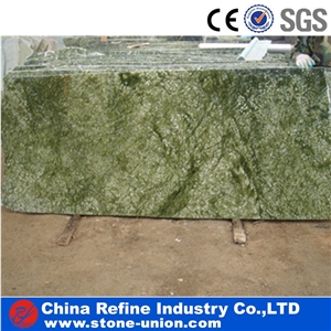 Verde Jade Ming Green Dandong Marble Slabs Tiles