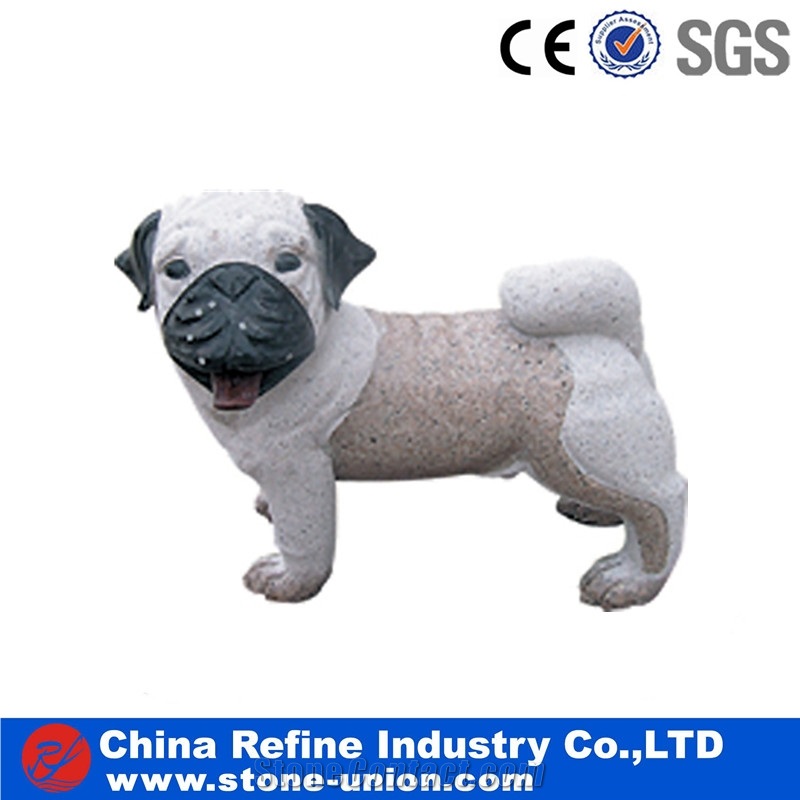 Vivid Animal Swan Statue,Grey Granite Statues