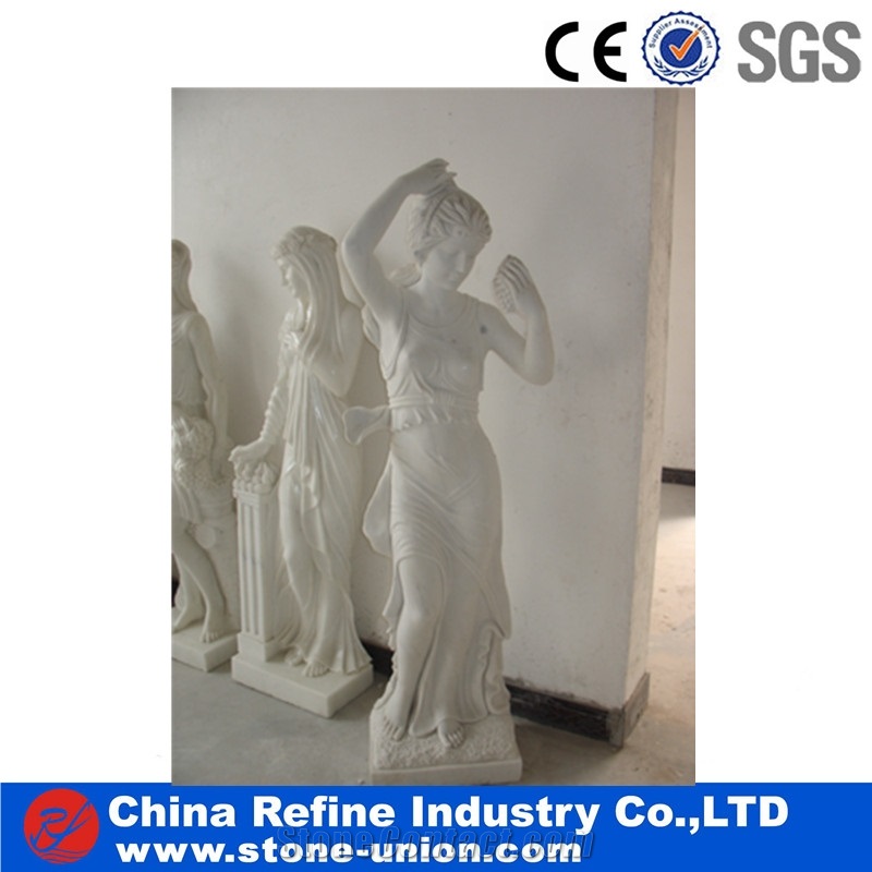 White Marble Sculpture & Statue,Sculptured Angel