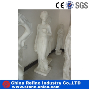 White Marble Sculpture & Statue,Sculptured Angel