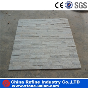 White Quartzite Cultured Stone Tiles,Feature Wall