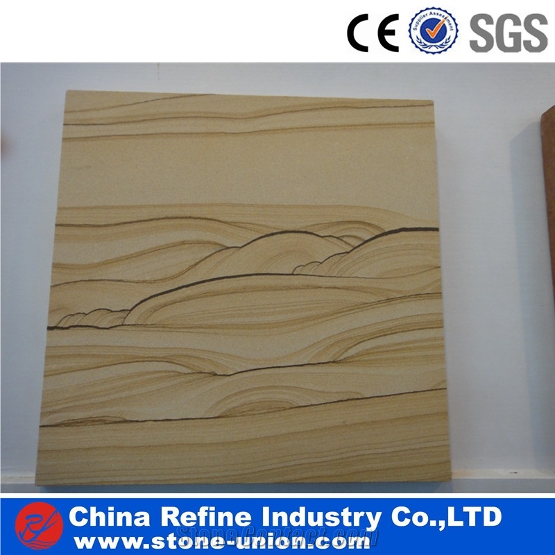 Wholesale Yunnan Scenery Sandstone Slabs & Tiles