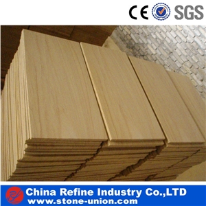 Yellow Sandstone Mushroom Stone Paving Stone Tiles