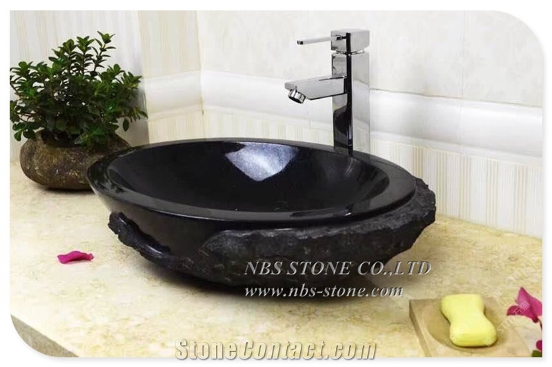 Stone Trough Bathroom Modern Marble Sink Basin