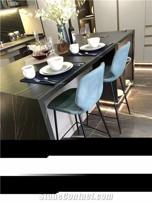 Nior St. Laurent Sintered Stone Slab Interior Kitchen Design