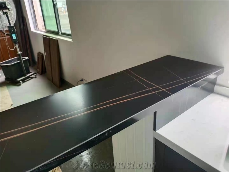 Nior St. Laurent Sintered Stone Slab Interior Kitchen Design