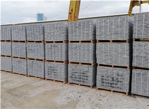 Bergama Grey Granite Kerbstone