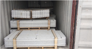 Bergama Grey Granite Kerbstone