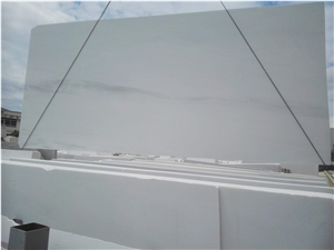 Olympus White Marble Polished Slabs with Veins Greek Marbles