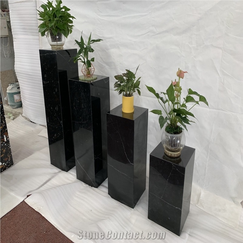 Black/White Marble Stone Crafts for Interiors
