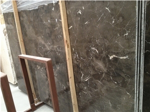 China Dark Emperador Marble Slab Tiles for Countertop