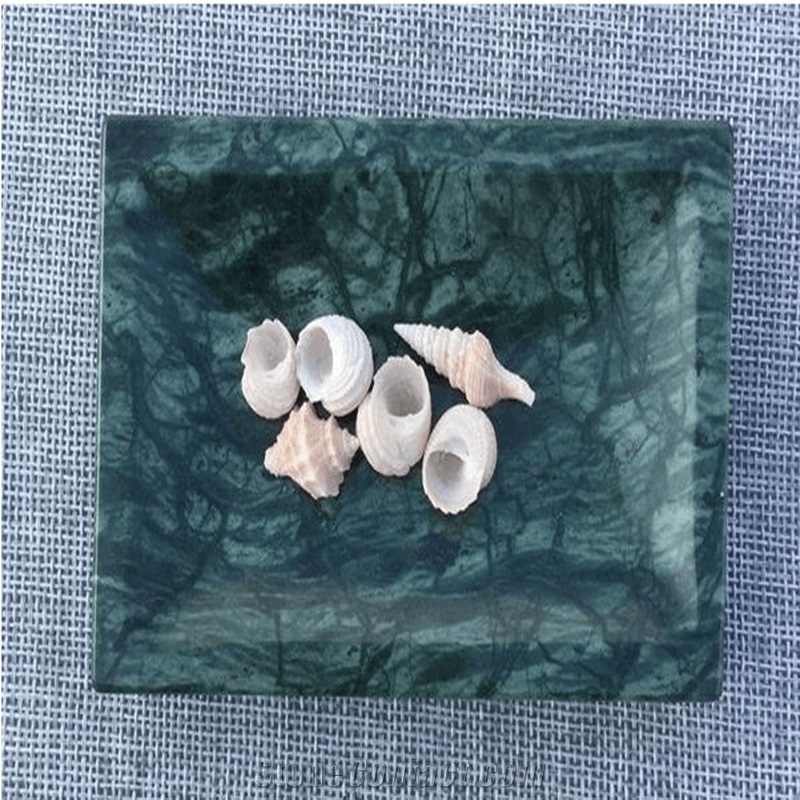 China Green Marble Hnadicrafts Carved Gifts