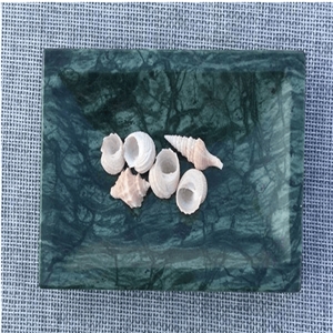 China Green Marble Hnadicrafts Carved Gifts