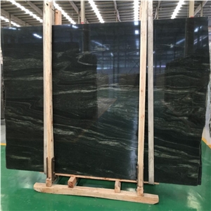 China Polished Green Granite Slab, Tiles