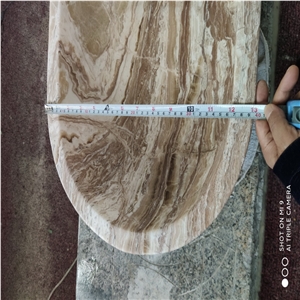 China Travertine Stone for Bathroom Bath