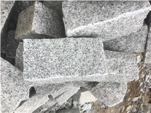 G603 Grey Granite Tumbled Cobblestone for Paving