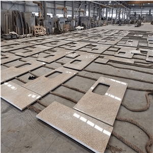 G682 Yellow Beige Granite Countertops Islands