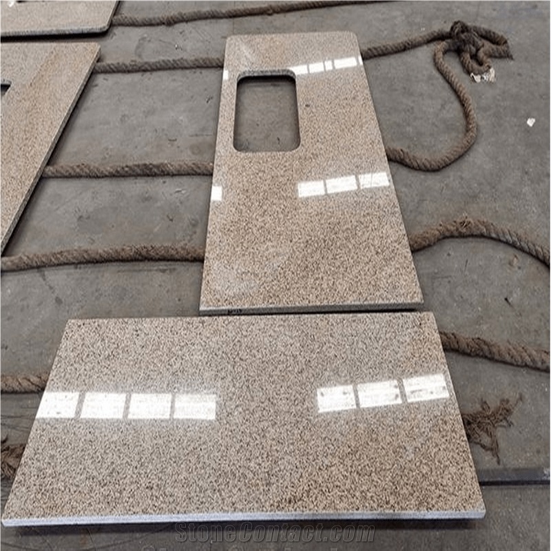 G682 Yellow Beige Granite Countertops Islands