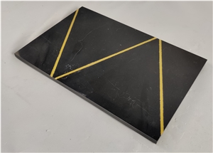 Green/Whtie/Black Marble for Rectangle Table Mat