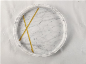 Green/Whtie/Black Marble for Rectangle Table Mat