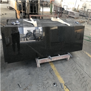 India Black Granite Flooring Paving Tiles