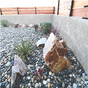Mixed Colorful Pebble Stone River Stone