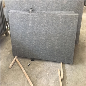 Mongolia Black Basalt Tiles Paving Flooring Slab