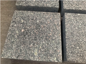 China Green Porphyry Driveway Paving Stone Setts