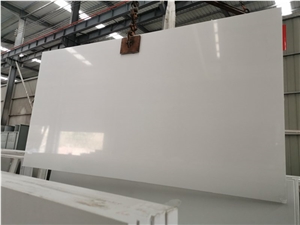 Engineered Stone Pure White Quartz Slab