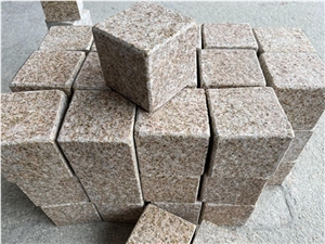 G682 Granite Cobblestone Driveway Paving Stone
