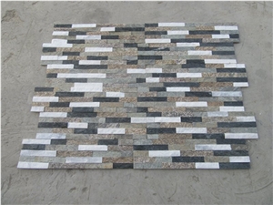 Natural Quartzite Stone Cladding Stone Stacked Veneer