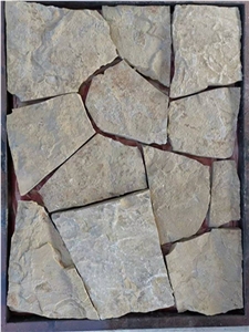 Natural Yellow Quartzite Outdoor Garden Crazy Pavers
