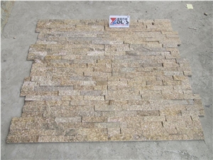 Tiger Skin Yellow Cultured Thin Stone Veneer