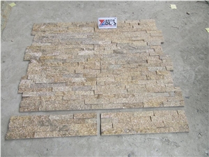 Tiger Skin Yellow Cultured Thin Stone Veneer