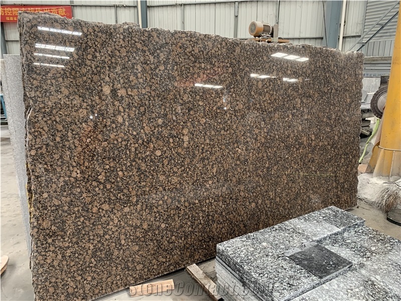 Granite Kitchen Countertops with Baltic Brown