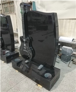 Absolute Black Granite Headstone