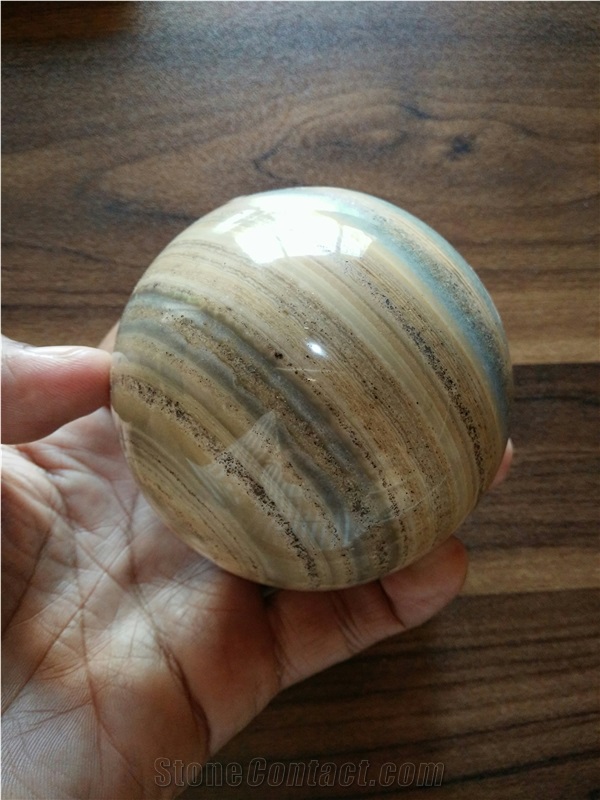 Ocean Jasper Jade Stone Sphere and Diffrent Form