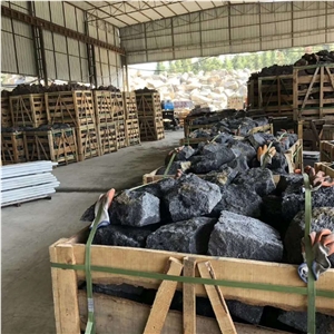 Black Basalt Lava Armor Stone Armour Stone