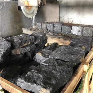 Black Basalt Lava Armor Stone Armour Stone