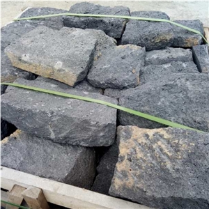 Black Basalt Lava Armor Stone Armour Stone