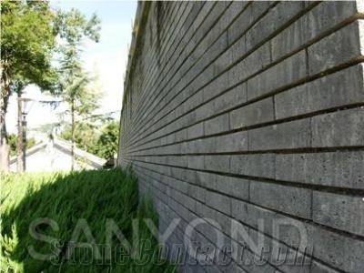 Black Lava Stone Bricks
