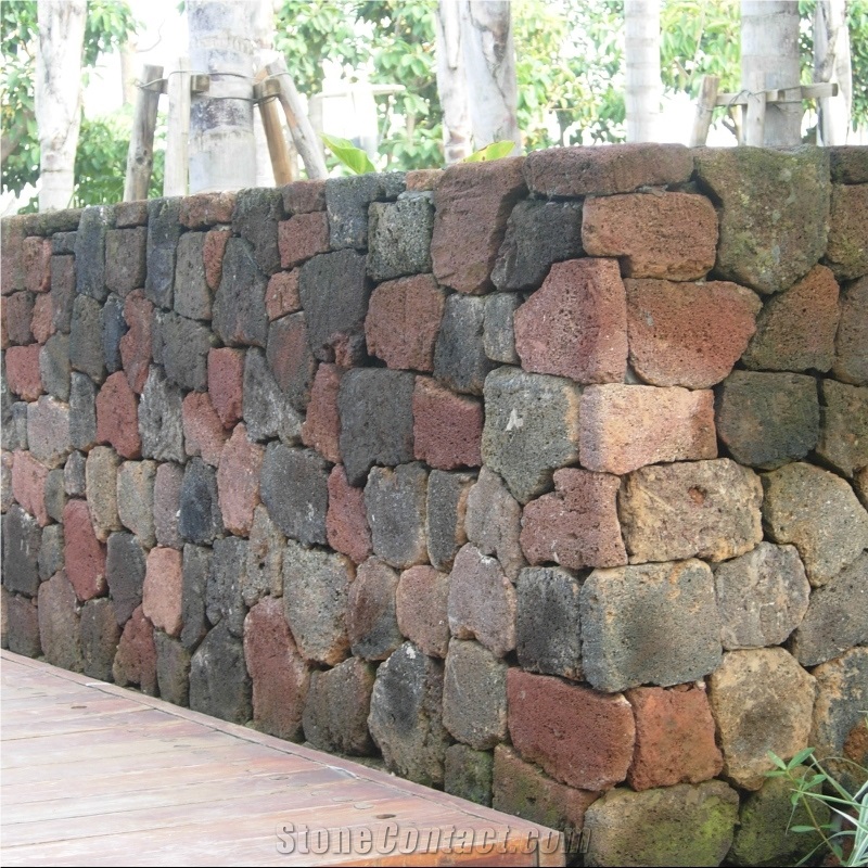 Landscaping Multi Color Lava Rocks