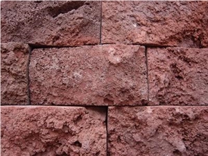 Multi Color Volcanic Lava Rock, Natural Red Pumice