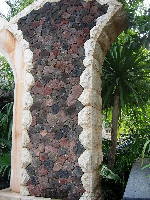 Multi Color Volcanic Rock,Red Pumice Loose Stone
