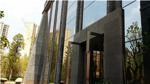 Yunnan Black Lava Stone Tiles Black Basalt Tiles