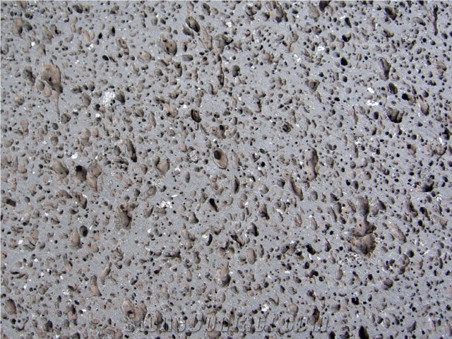 Yunnan Grey Sawn Lava Rock Stone Tile